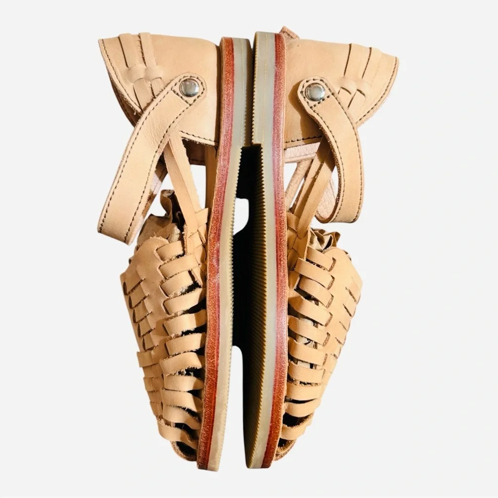 Mikoleon | Chitos Natural Kids Leather Sandals